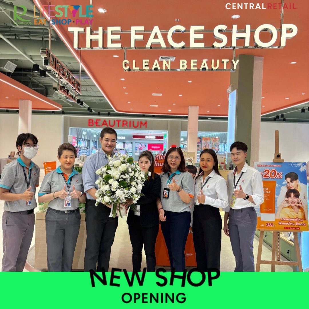 The face shop ฉลองเปิดสาขาใหม่ จัดโปรโมชันช้อปสนุก ลดสุดคุ้ม 20% ทั้งร้าน