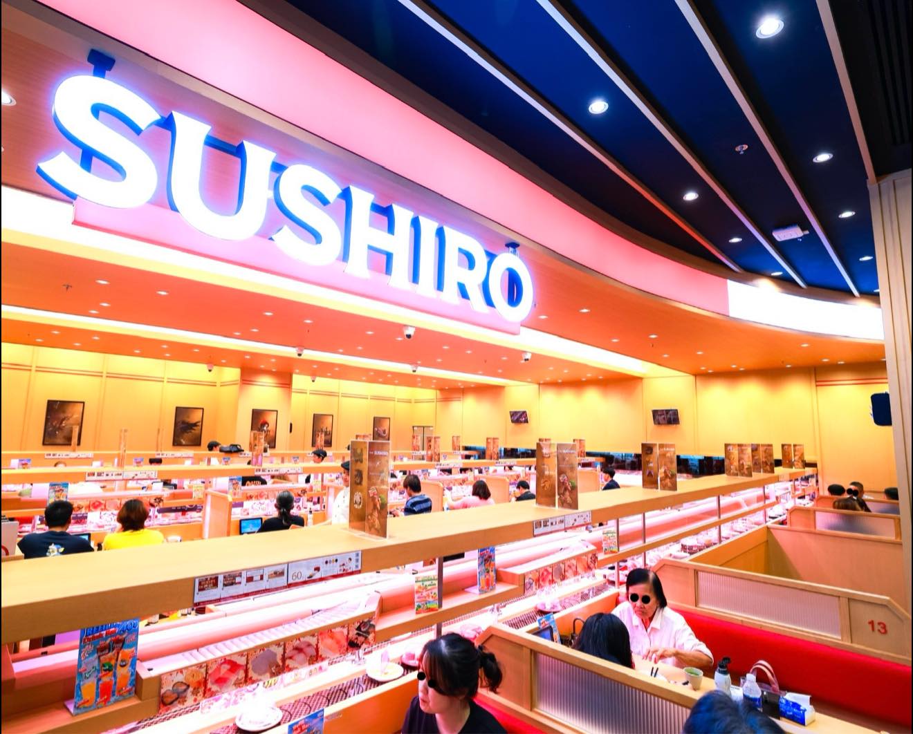 คนเยอะเลย .. เปิดแล้วจ้า ร้านซูชิอันดับ 1 จากญี่ปุ่น SUSHIRO