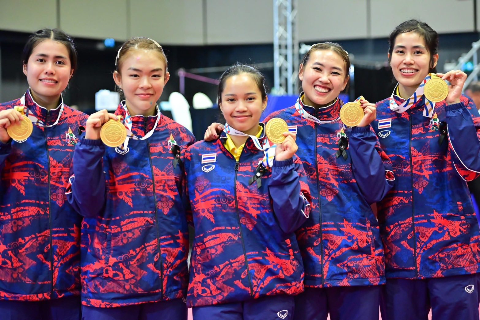 ยินดีกับ นักกีฬาเทเบิลเทนนิส ทีมหญิงไทย ที่คว้าเหรียญทองมาได้ 3 ปีซ้อน