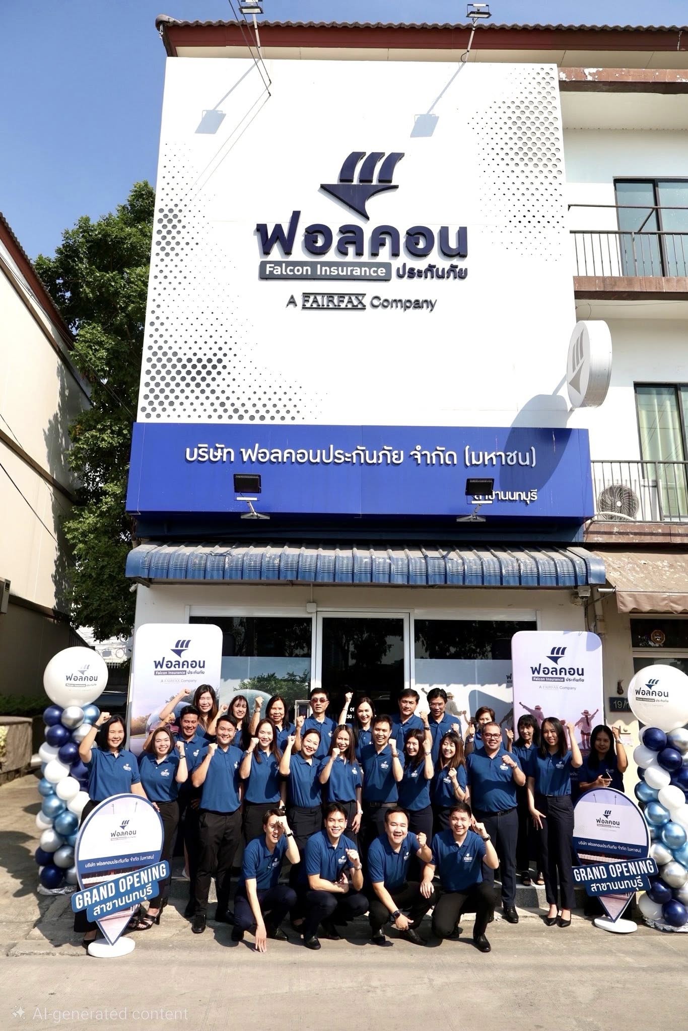 ข่าวดีคนนนท์ ฟอลคอนประกันภัย สาขานนทบุรี เปิดให้บริการแล้ววันนี้