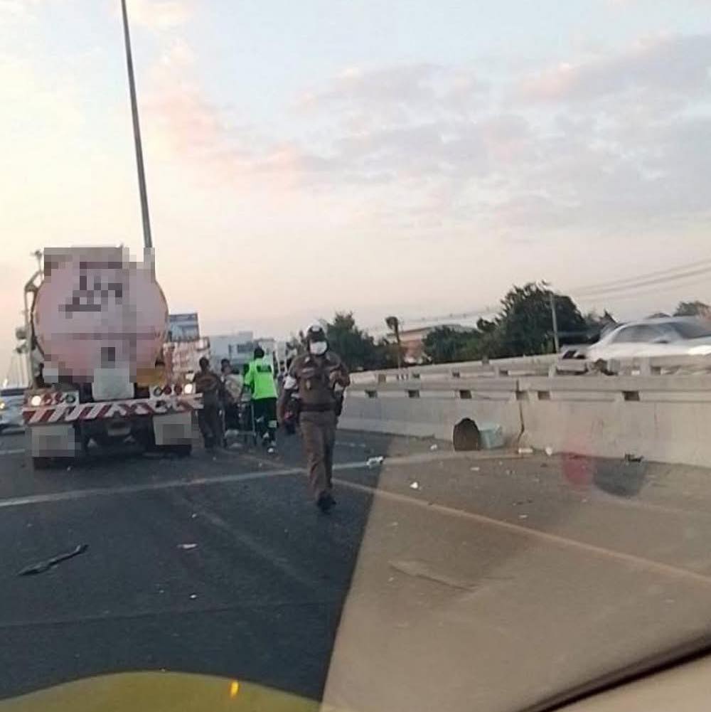 วางแผนเดินทาง – อุบัติเหตุ – รถติดมาก ถนนกาญจนาภิเษก