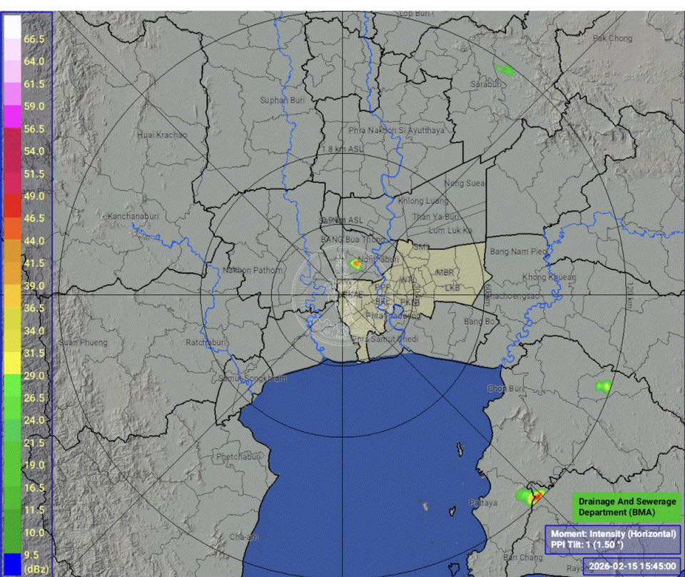 ร้อนจัดๆ อบอ้าวๆ อึมครึมๆ มี ฝนตก แล้วน้า ฝนตกหนัก ด้วยน้า