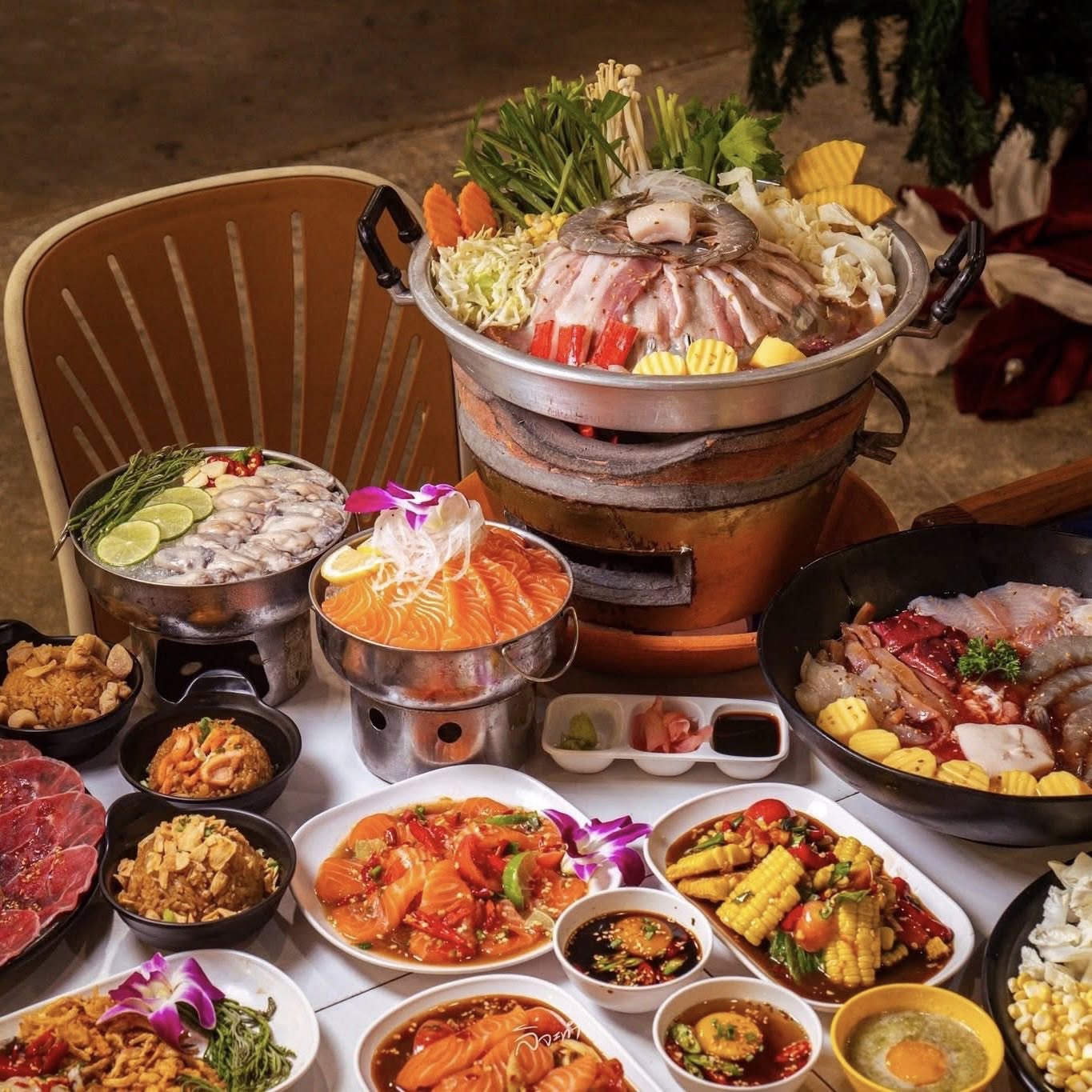 สายปิ้งย่าง สายรวมแก๊ง สายครอบครัว บอกเลยว่าฟิน! ทวีโชคหมูกะทะ สาขา 17 บางใหญ่