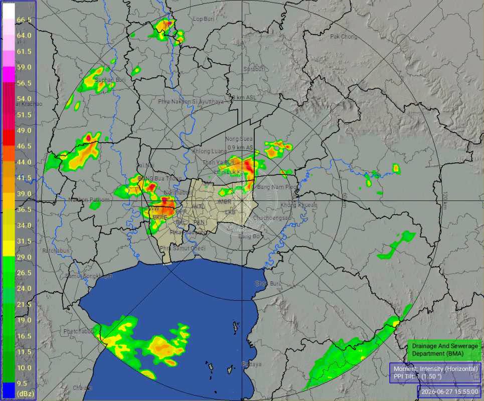 ฝนถล่มหนัก นนทบุรี-กรุงเทพ ที่ไหนฝนตกแแล้วบ้างมารายงานกัน