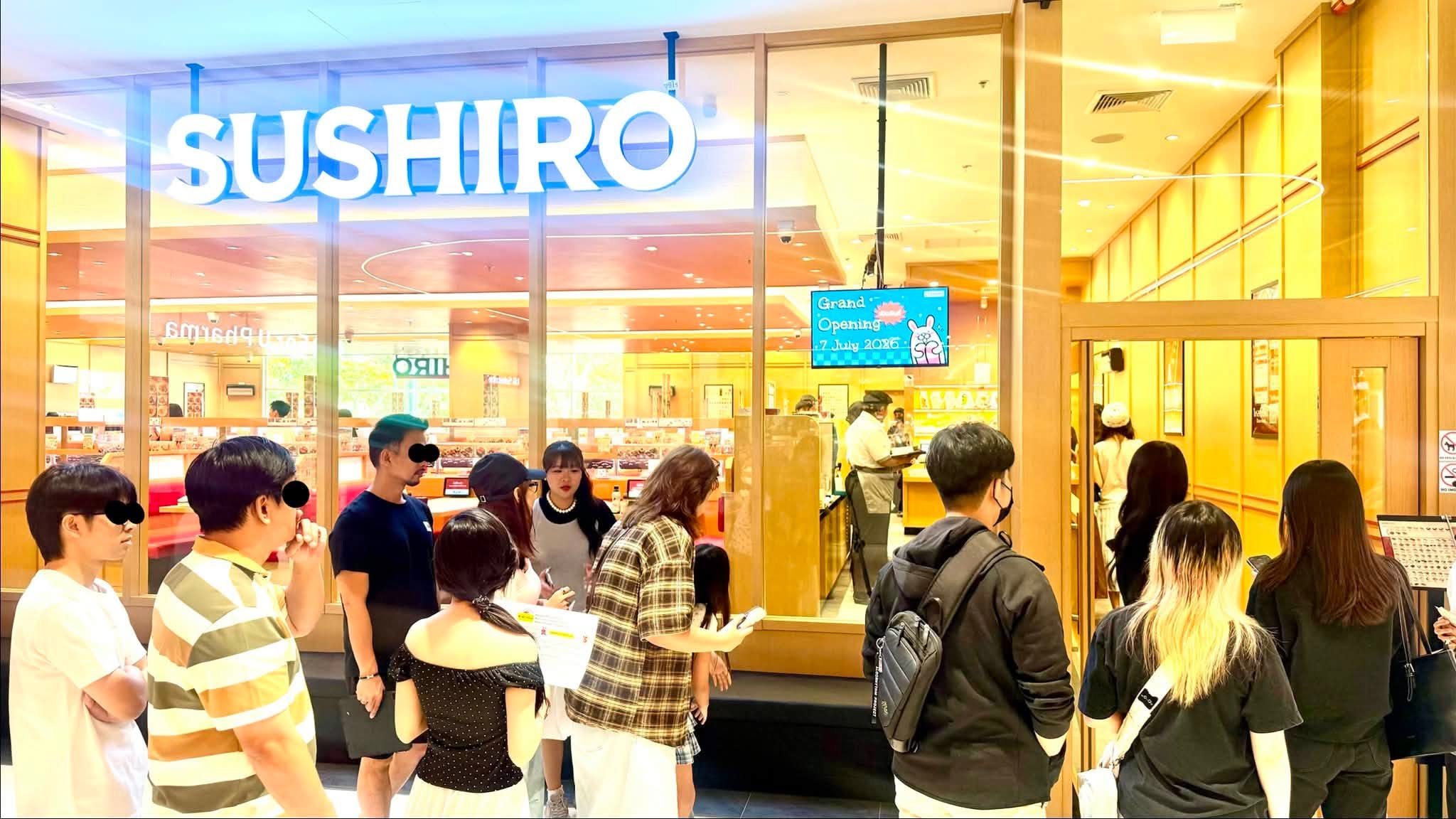 เปิดแล้วจ้า .. ซูชิเจ้าดังปังสายพาน SUSHIRO โรบินสันไลฟ์สไตล์ ศรีสมาน