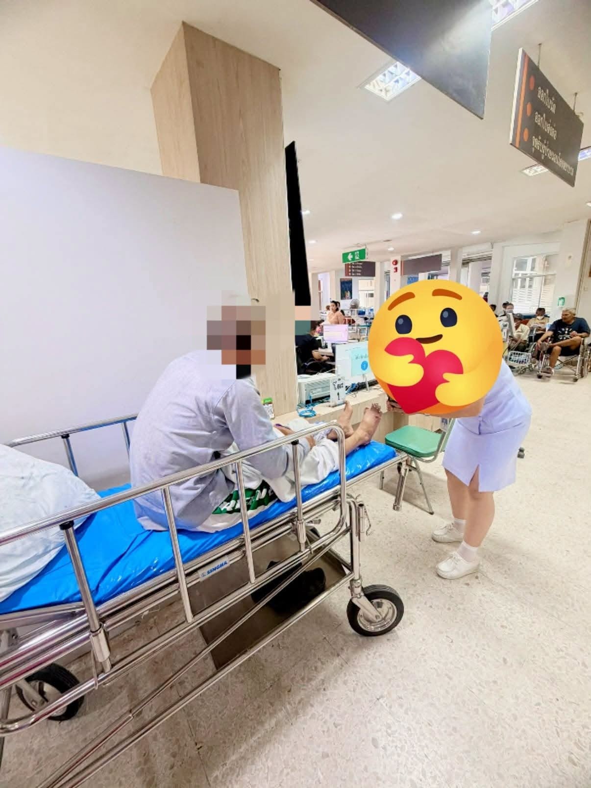 สาวโพสต์ชื่นชมโรงพยาบาลไทรน้อย! หลังคุณพ่อได้รับการบริการที่ดี